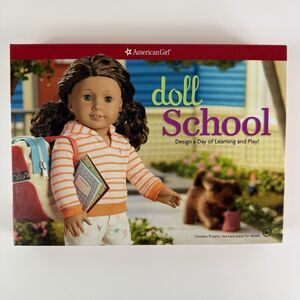 New American Girl Doll School Play Set Classroom Book Accessories